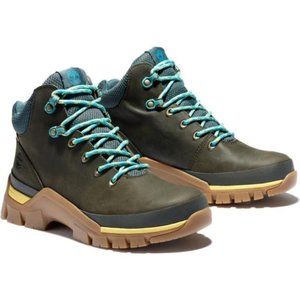 TIMBERLAND Jenness Falls WATERPROOF MID HIKING BOOT (Women) OLIVE FULL GRAIN 7